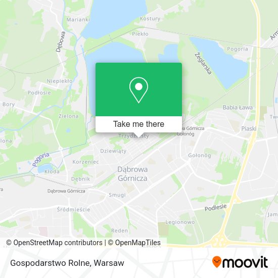 Gospodarstwo Rolne map