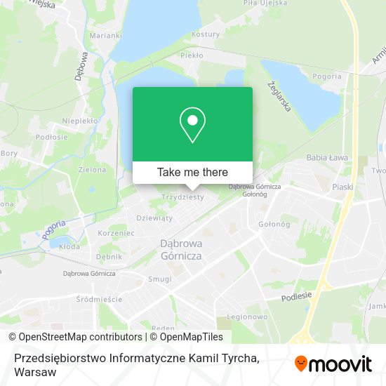 Przedsiębiorstwo Informatyczne Kamil Tyrcha map