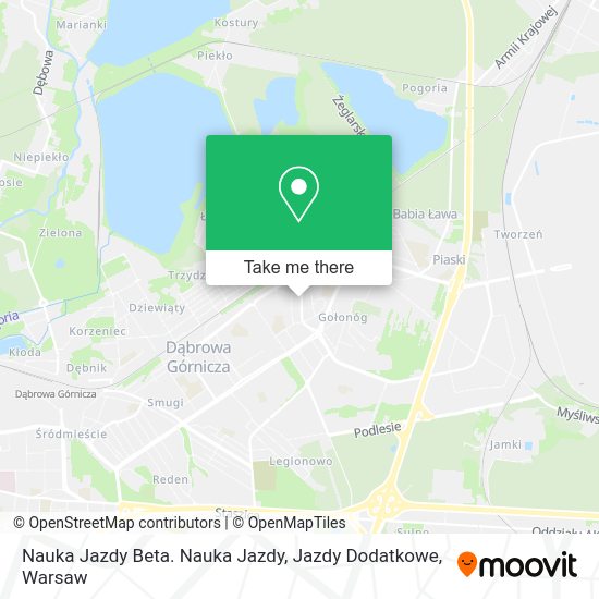 Nauka Jazdy Beta. Nauka Jazdy, Jazdy Dodatkowe map