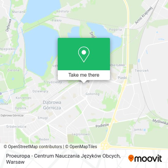 Proeuropa - Centrum Nauczania Języków Obcych map