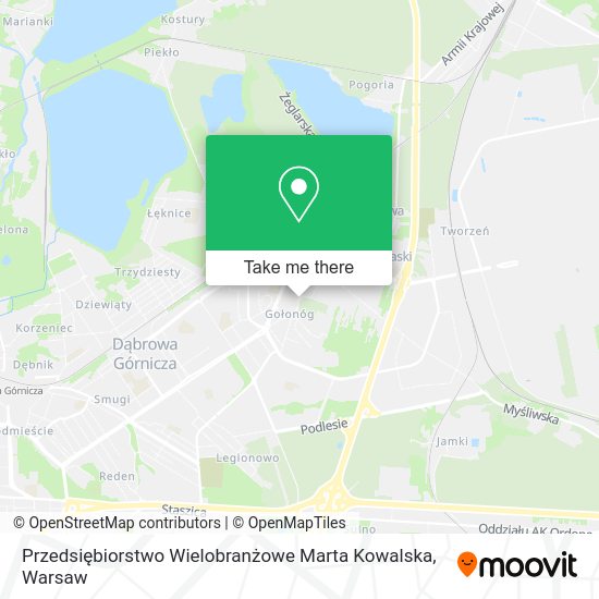 Przedsiębiorstwo Wielobranżowe Marta Kowalska map