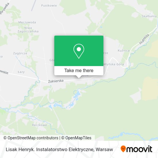 Lisak Henryk. Instalatorstwo Elektryczne map