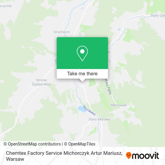 Chemtex Factory Service Michorczyk Artur Mariusz map