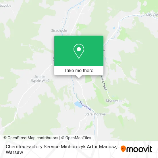 Карта Chemtex Factory Service Michorczyk Artur Mariusz