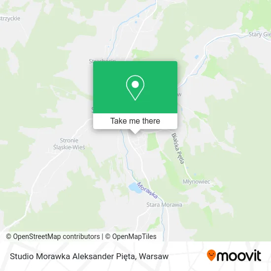 Studio Morawka Aleksander Pięta map