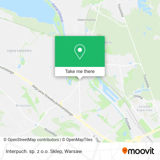 Карта Interpuch. sp. z o.o. Sklep