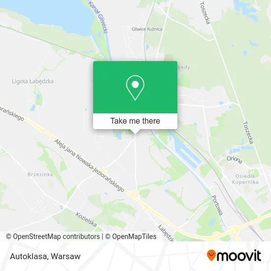 Карта Autoklasa