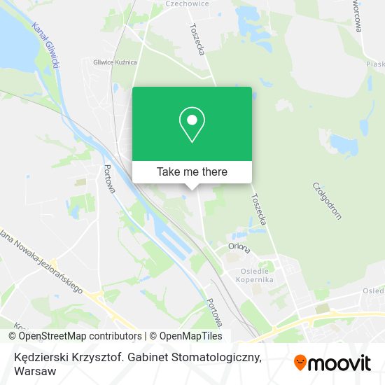 Kędzierski Krzysztof. Gabinet Stomatologiczny map