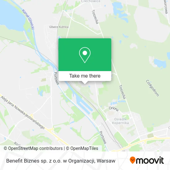 Карта Benefit Biznes sp. z o.o. w Organizacji