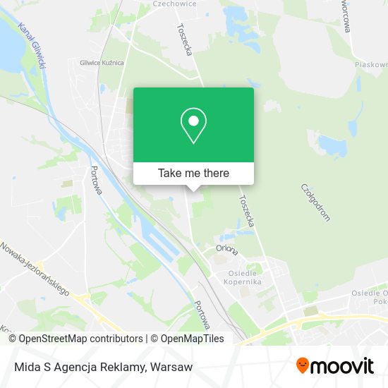 Mida S Agencja Reklamy map