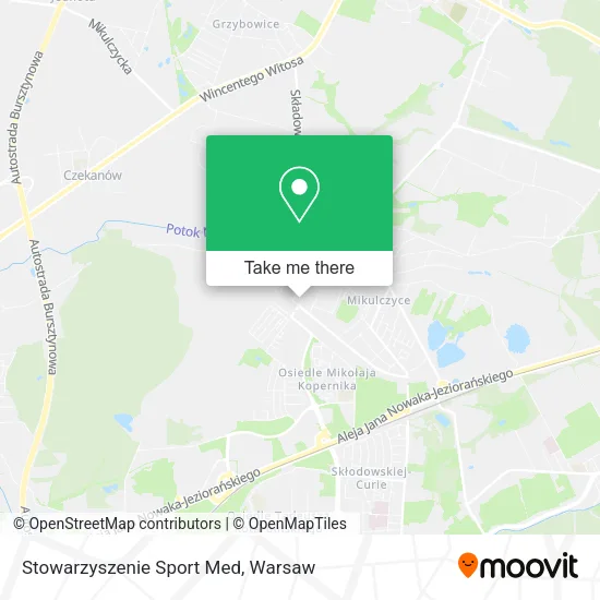 Карта Stowarzyszenie Sport Med