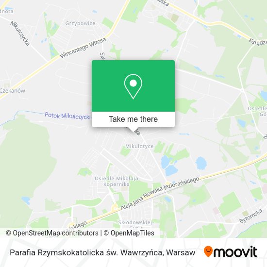 Parafia Rzymskokatolicka św. Wawrzyńca map