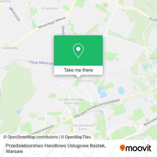 Przedsiebiorstwo Handlowo Uslugowe Bastek map