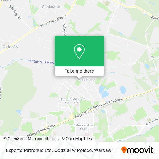 Experto Patronus Ltd. Oddział w Polsce map