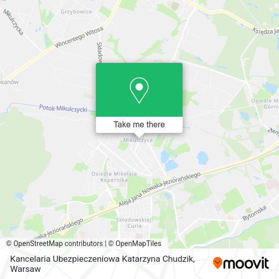 Kancelaria Ubezpieczeniowa Katarzyna Chudzik map