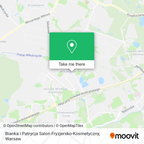 Bianka i Patrycja Salon Fryzjersko-Kosmetyczny map