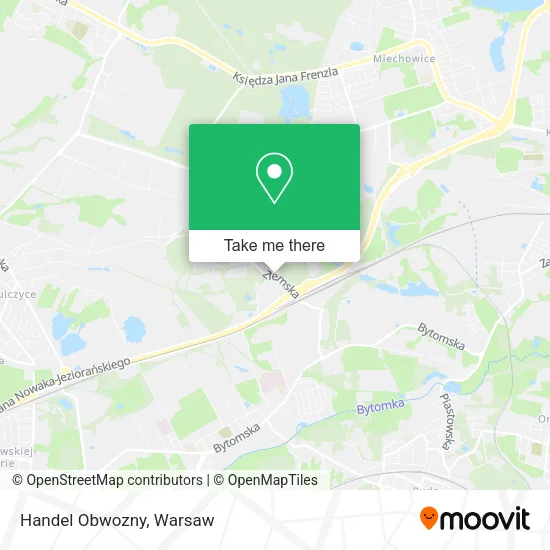 Карта Handel Obwozny