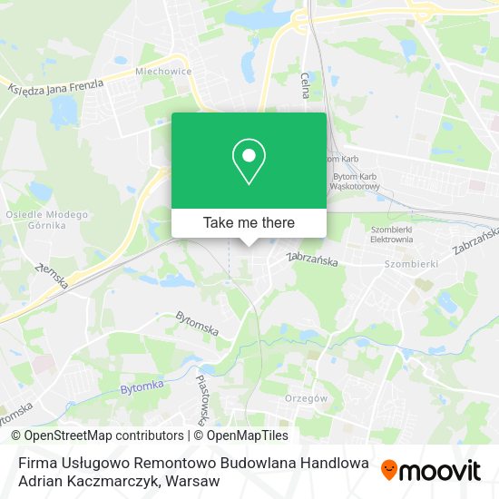 Firma Usługowo Remontowo Budowlana Handlowa Adrian Kaczmarczyk map