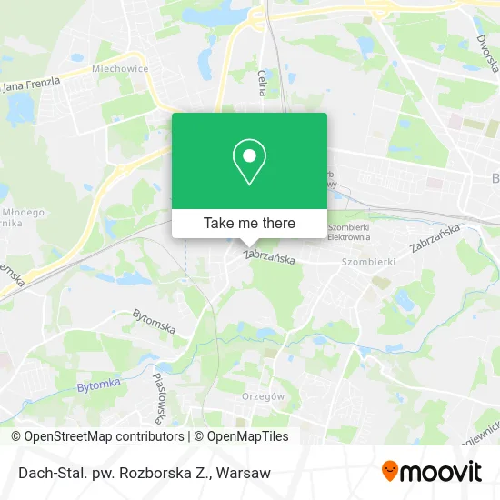 Карта Dach-Stal. pw. Rozborska Z.