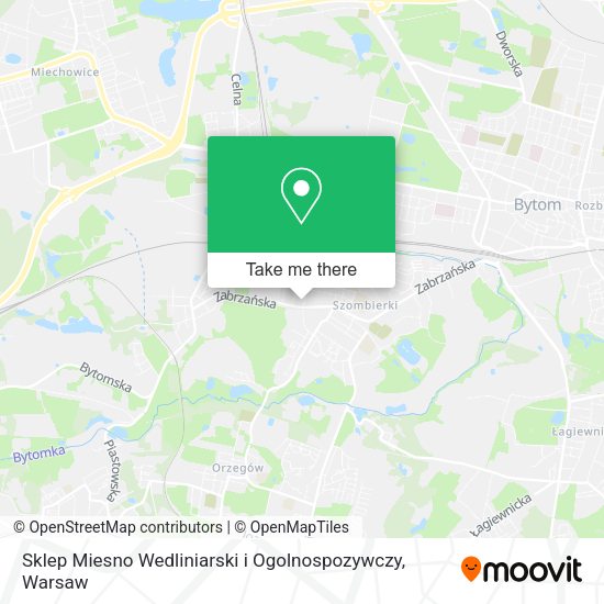 Sklep Miesno Wedliniarski i Ogolnospozywczy map