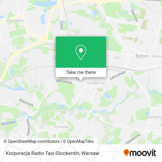 Korporacja Radio Taxi Glockentin map