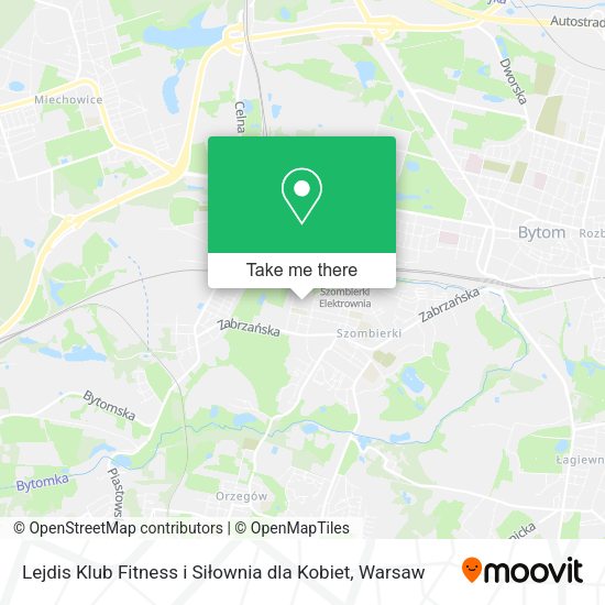 Lejdis Klub Fitness i Siłownia dla Kobiet map