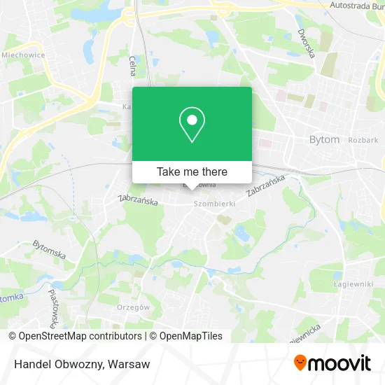 Карта Handel Obwozny