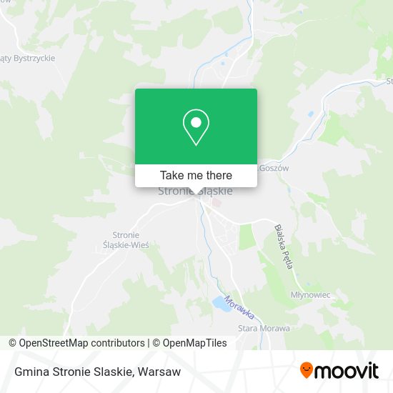 Gmina Stronie Slaskie map