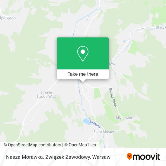 Nasza Morawka. Związek Zawodowy map