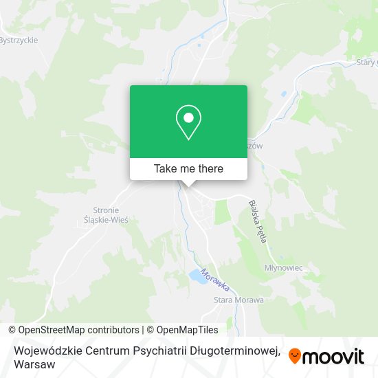 Wojewódzkie Centrum Psychiatrii Długoterminowej map