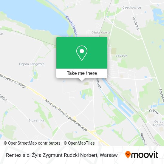 Rentex s.c. Żyła Zygmunt Rudzki Norbert map