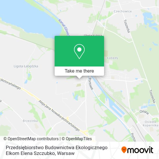 Przedsiębiorstwo Budownictwa Ekologicznego Elkom Elena Szczubko map