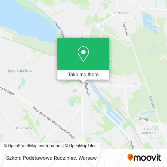 Szkoła Podstawowa Rudziniec map