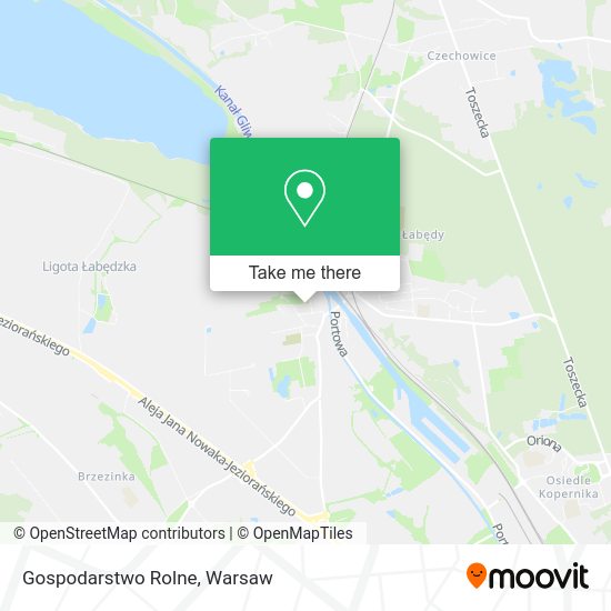 Gospodarstwo Rolne map