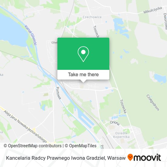 Kancelaria Radcy Prawnego Iwona Gradziel map