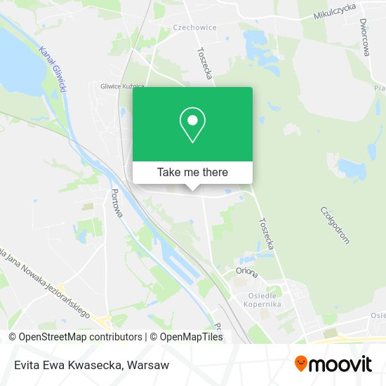 Evita Ewa Kwasecka map