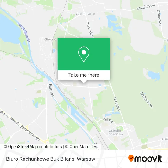 Карта Biuro Rachunkowe Buk Bilans