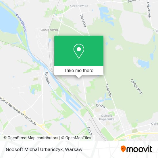 Карта Geosoft Michał Urbańczyk