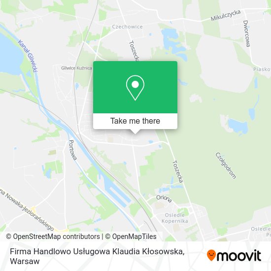 Firma Handlowo Usługowa Klaudia Kłosowska map