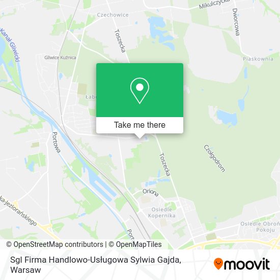 Sgl Firma Handlowo-Usługowa Sylwia Gajda map