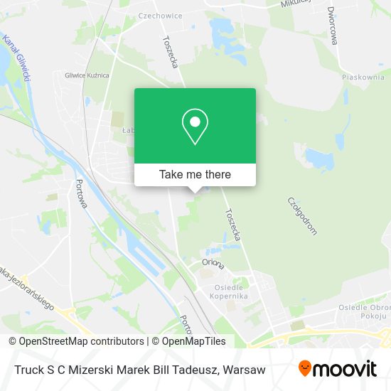 Truck S C Mizerski Marek Bill Tadeusz map