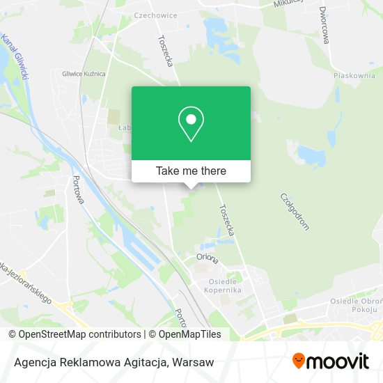 Agencja Reklamowa Agitacja map