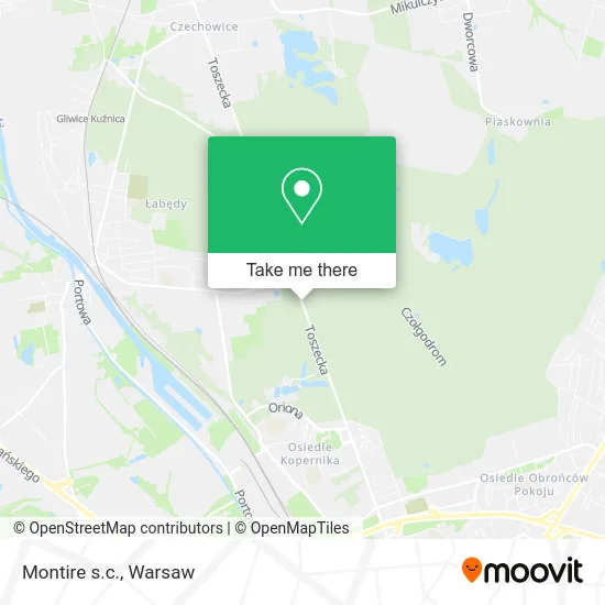 Карта Montire s.c.