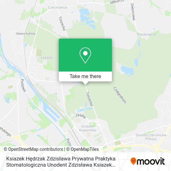 Ksiazek Hędrzak Zdzisława Prywatna Praktyka Stomatologiczna Unodent Zdzisława Ksiazek Hędrzak map