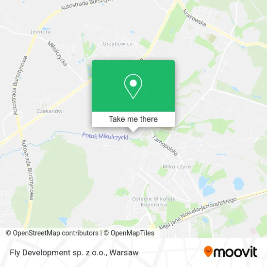 Карта Fly Development sp. z o.o.
