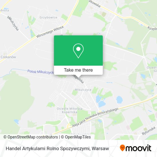 Handel Artykulami Rolno Spozywczymi map