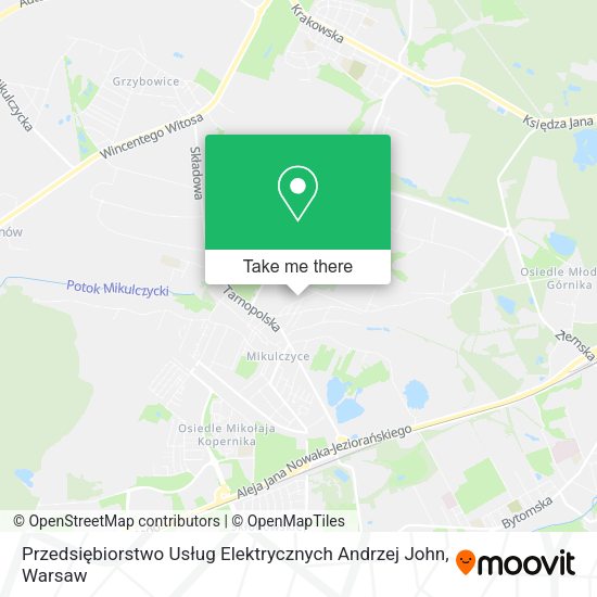 Przedsiębiorstwo Usług Elektrycznych Andrzej John map