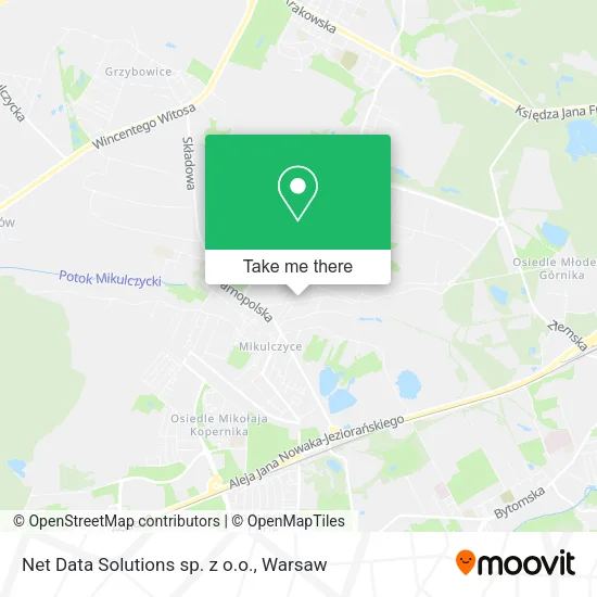 Карта Net Data Solutions sp. z o.o.