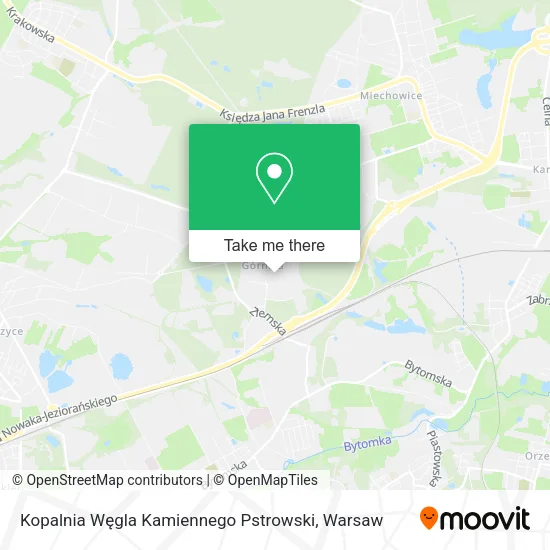 Карта Kopalnia Węgla Kamiennego Pstrowski