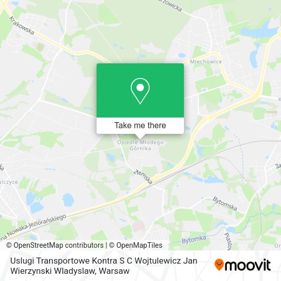 Uslugi Transportowe Kontra S C Wojtulewicz Jan Wierzynski Wladyslaw map